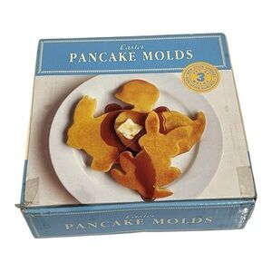 Vintage Williams Sonoma 2002 Easter Pancake Molds
